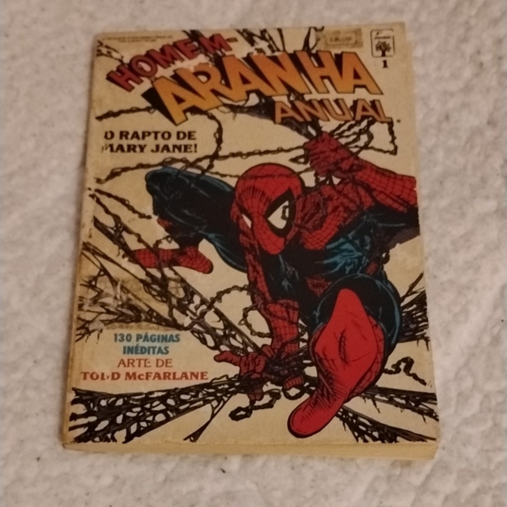 Homem-Aranha Anual 1 Spider-Man Todd McFarlane Comic Spanish